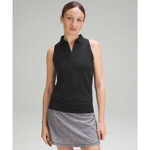 Lululemon Swiftly Tech Sleeveless Half-Zip Polo Shirt - 6